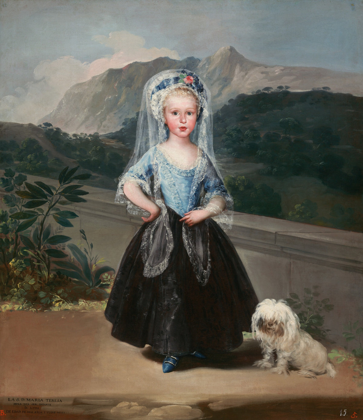 The Little Countess historical portrait