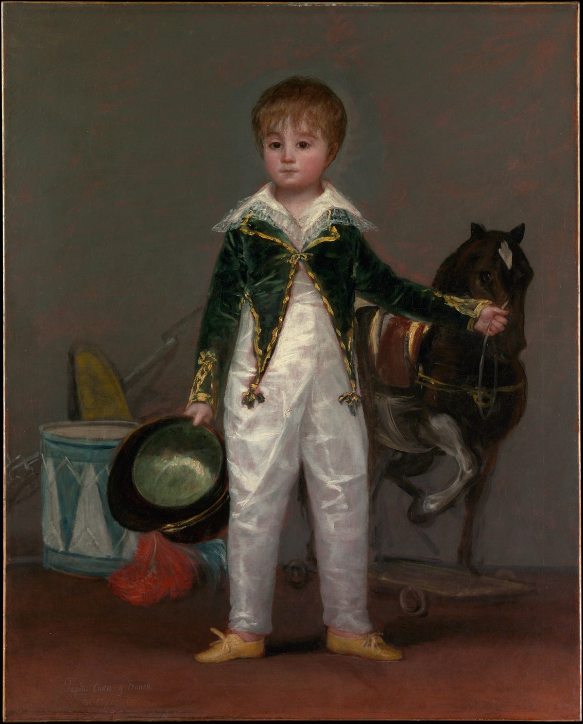 The Little Officer historical portrait